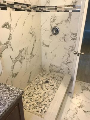 Bathroom, Interior, Marble, Marble Walls