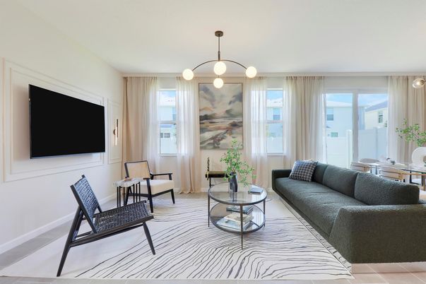 Interior, Living room, Pendant Lights