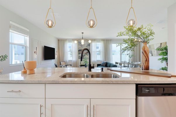 Interior, Kitchen, Pendant Lights