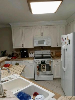 Interior, Kitchen, Tile Countertops