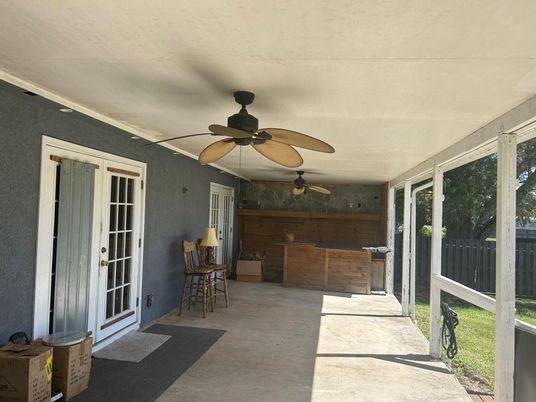 Interior, Sun Room, Wooden Walls