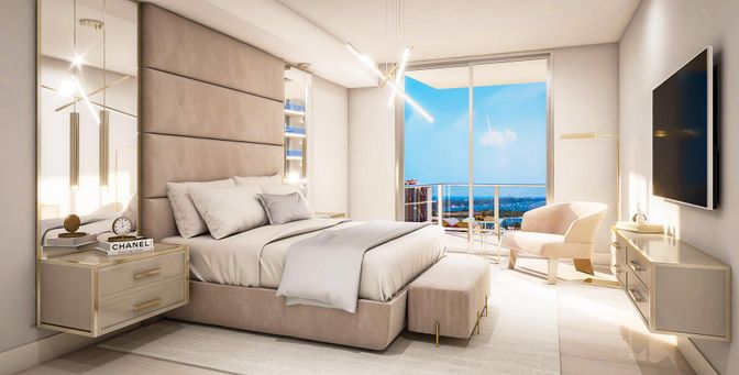 Bedroom, Interior, Water