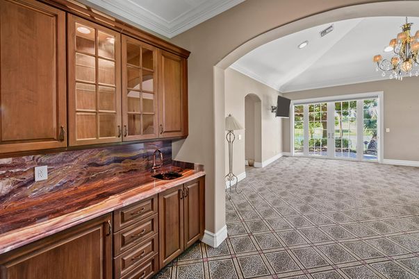 Chandelier, Interior, Recessed Lighting