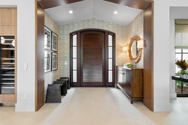Interior, Recessed Lighting, Stone Walls