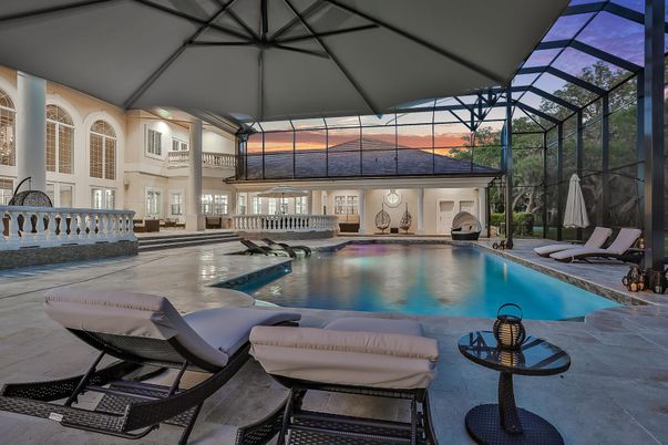 Glass Ceilings, Interior, Pool, Sun Room