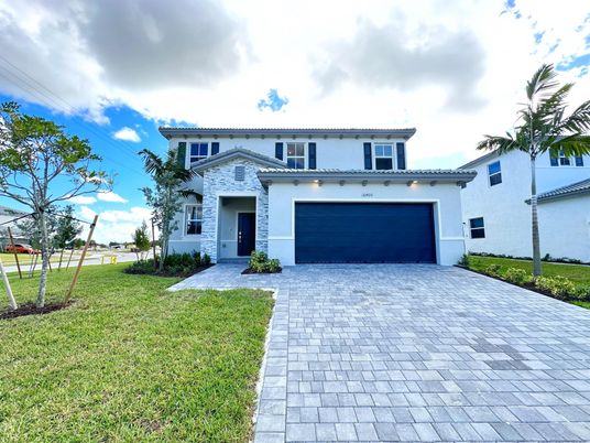 Attached, Backyard, Exterior, Facade, Mediterranean