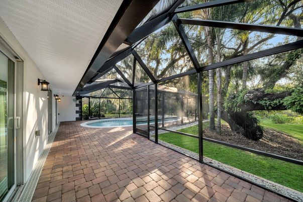 Glass Ceilings, Interior, Pool, Sun Room