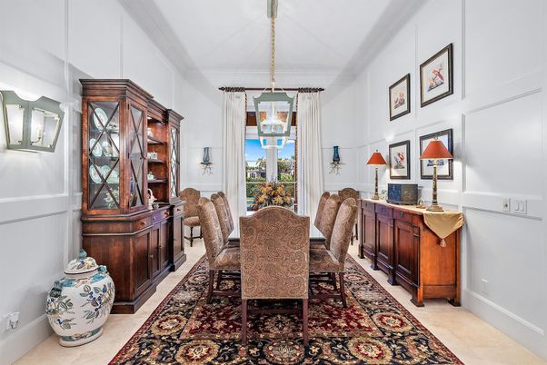 Dining room, Interior, Pendant Lights