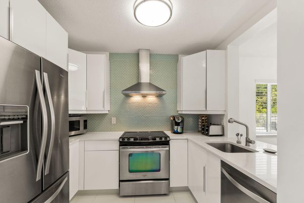 Interior, Kitchen, Stainless Steel Appliances