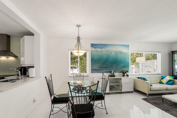 Dining room, Interior, Kitchen, Living room, Pendant Lights