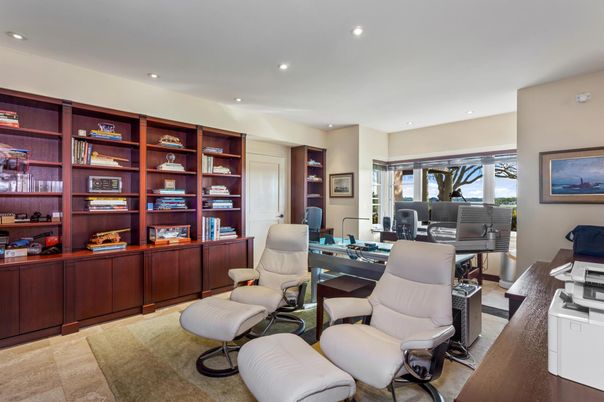 Home Office, Interior, Recessed Lighting