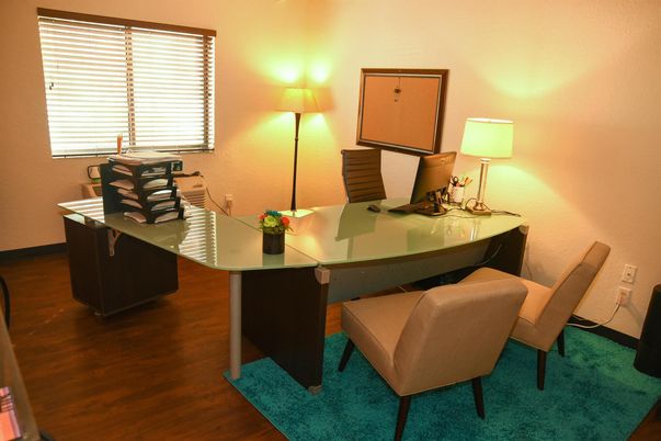 Home Office, Interior, Wood Texture Flooring