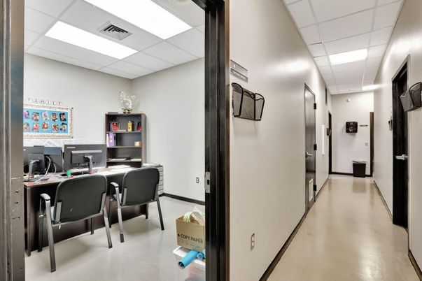 Home Office, Interior, Recessed Lighting