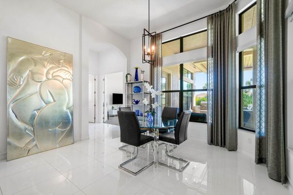 Dining room, Interior, Pendant Lights