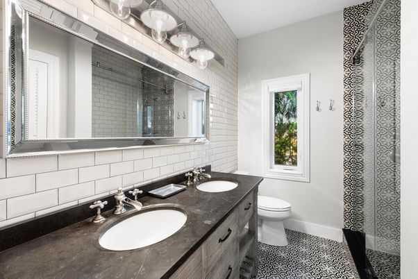 Bathroom, Dual Sink Vanities, Interior