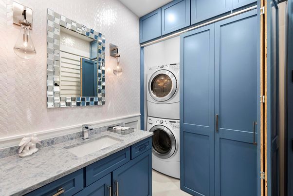 Bathroom, Interior, Utility Closets, Washer
