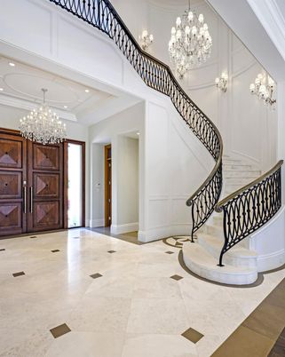 Chandelier, Interior, Recessed Lighting