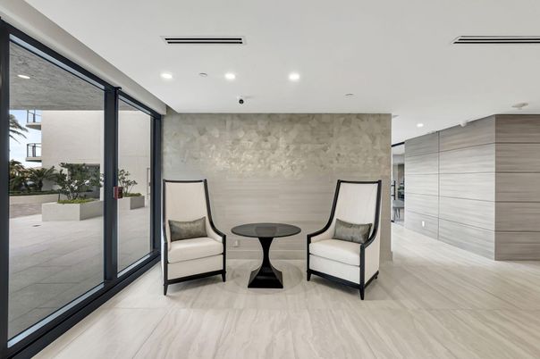 Interior, Marble, Recessed Lighting