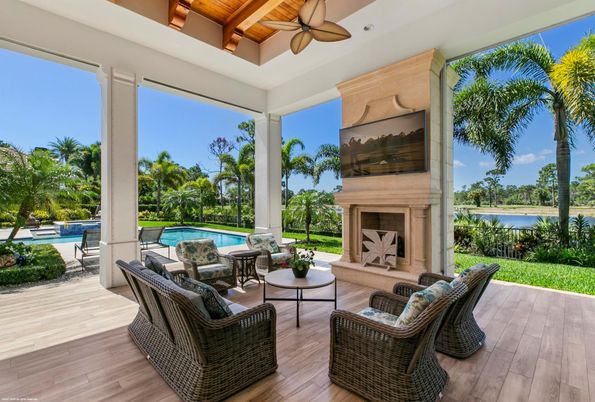 Exterior, Fireplace, Pool, Water