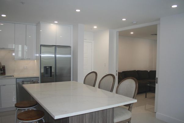Interior, Kitchen, Recessed Lighting, Stainless Steel Appliances