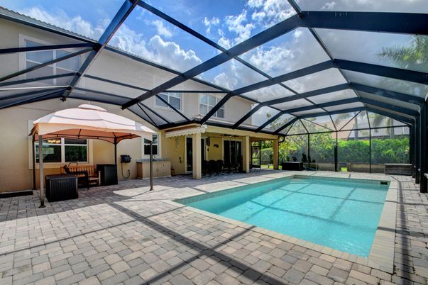 Glass Ceilings, Interior, Pool, Sun Room