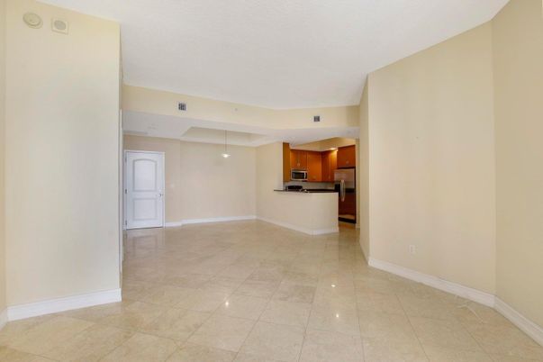 Empty room, Interior, Kitchen, Stainless Steel Appliances