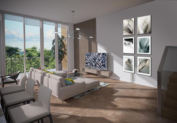 Interior, Living room, Pendant Lights
