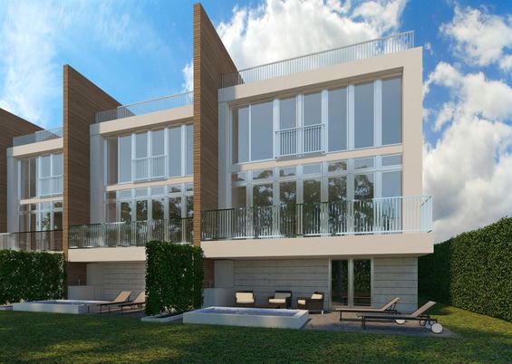 Exterior, Facade, Modern