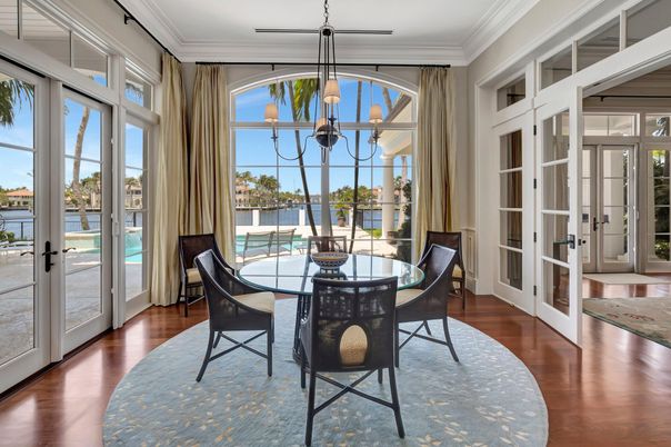 Chandelier, Dining room, Interior, Pendant Lights, Wood Texture Flooring