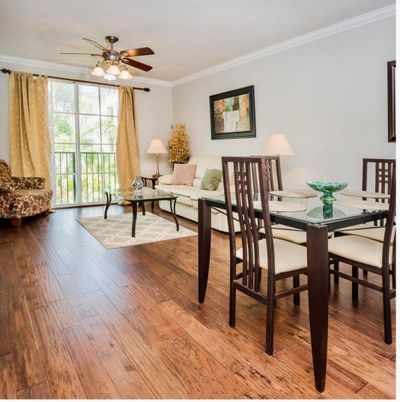 Dining room, Interior, Living room, Wood Texture Flooring