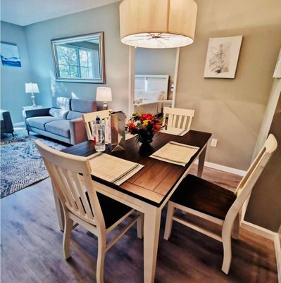 Dining room, Interior, Living room, Wood Texture Flooring