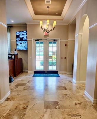 Chandelier, Interior, Recessed Lighting