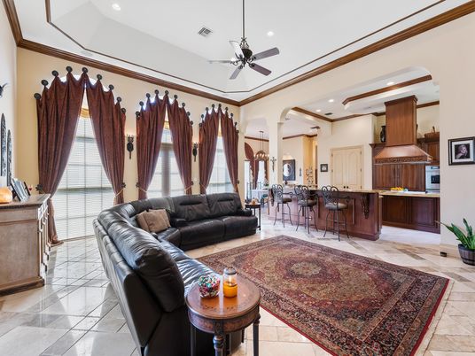 Interior, Kitchen, Living room, Recessed Lighting