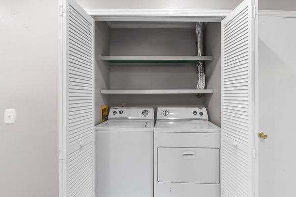 Interior, Utility Closets, Washer