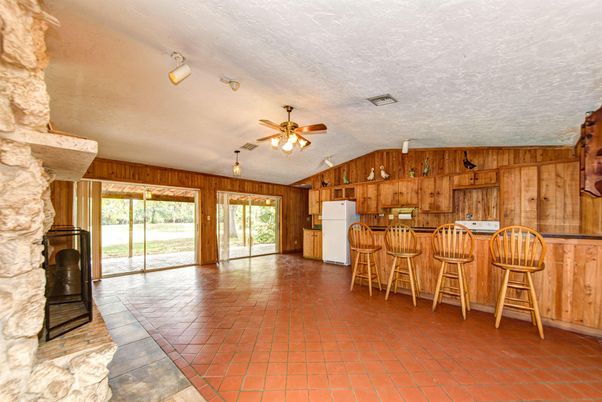 Fireplace, Interior, Wooden Walls