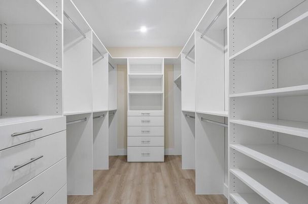 Interior, Recessed Lighting, Walk-in Closets, Wood Texture Flooring