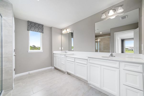 Bathroom, Dual Sink Vanities, Interior