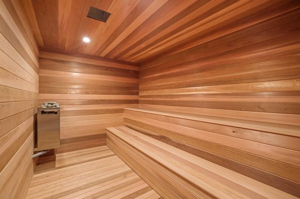 Interior, Recessed Lighting, Sauna Room