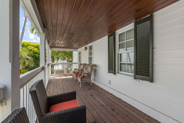Exterior, Wood Texture Flooring