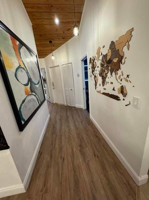 Interior, Pendant Lights, Wooden Ceilings, Wood Texture Flooring
