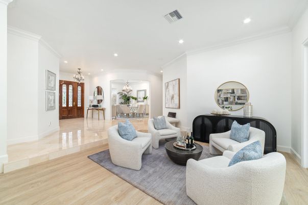 Dining room, Interior, Living room, Recessed Lighting