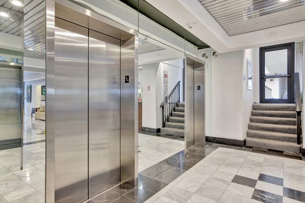 Elevator, Interior, Recessed Lighting