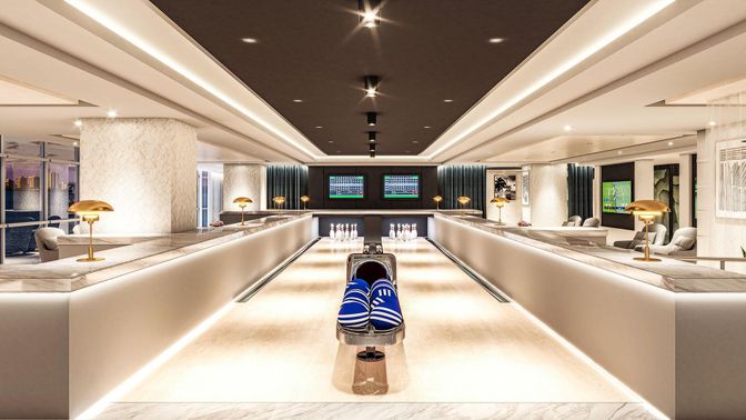 Interior, Pool, Recessed Lighting
