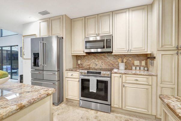 Interior, Kitchen, Recessed Lighting, Stainless Steel Appliances