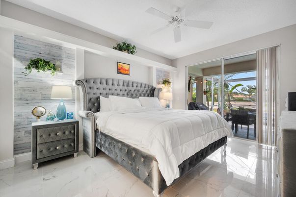 Bedroom, Interior, Marble