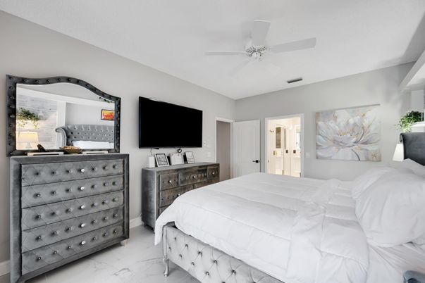 Bedroom, Interior, Marble