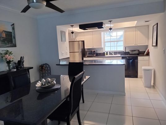 Dining room, Interior, Kitchen, Stainless Steel Appliances