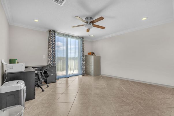 Home Office, Interior, Recessed Lighting