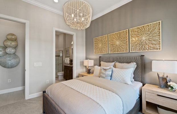 Bathroom, Bedroom, Chandelier, Interior, Recessed Lighting