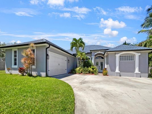 Attached, Backyard, Exterior, Facade, Ranch